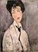 Modigliani Femme La Cravatte Jigsaw Puzzle 1000pc