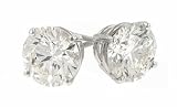 10.28cttw Round Diamond Stud Earrings Egl I/SI1-Si2