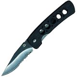 Magnum Lightweight Side Lock, Black Handle, ComboEdge