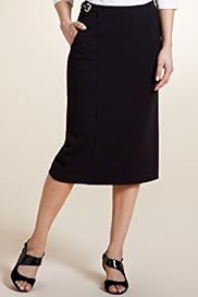 Per Una Buckle Ponte Pencil Skirt