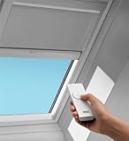 Velux DKD-1025-D06 White 23-1/4" x 46-1/4" Manually Operated Blackout Skylight Blinds