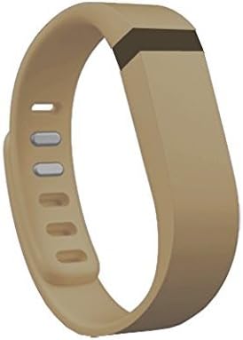 Bandcase Classic Accessory Replacement Wristband Bracelet Large Size with Clasps for Fitbit Flex Activity and Sleep Tracker (Tracker not Include)