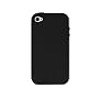 Apple iPhone 4 4G (Newest Model!) Silicone Skin Case (Black)