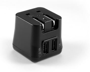 2-Port 5w2.1A/ 5w1A Mini USB Travel Charger for Tablet and cellphone