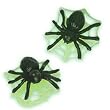 Glow in the Dark Spider Web Cupcake Rings - 12ct