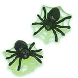 Glow in the Dark Spider Web Cupcake Rings - 12ct