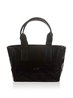 Calvin Klein Bolso asa al hombro Shopping (Negro)