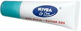 Nivea Lip Care SOS Balm, 0.35-Ounce Tubes (Pack of 6)