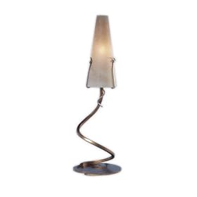 Zaneen Lighting Z6182AGO Trento Table Lamp, Antique Gold