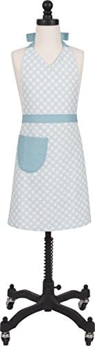 Handstand Kitchen Child's 100% Cotton Pretty Polka Dot Apron with Patch Pocket