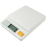 DRETEC デジタルキッチンスケール 2kg ホワイト KS-233WT