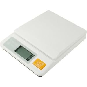 DRETEC デジタルキッチンスケール 2kg ホワイト KS-233WT