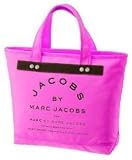 Marc By Marc Jacobs Canvas Jacobs Book Shopper Tote Fuschia
