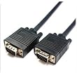 VGA Monitor Replacement SVGA M-M 15 pin Cable Black 2 m