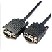 VGA Monitor Replacement SVGA M-M 15 pin Cable Black 2 m