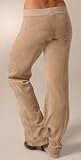 JUICY COUTURE Velour - Juicy Couture Velour Wide Leg Pants CAMEL Neutral Khaki (New Arrival)