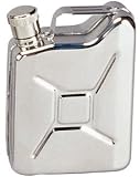 Stainless Steel Jerry G.I. Gas Can Style Flask