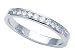 0.25 cts Round Diamonds Band - Platinum, 18kt White or Yellow Gold