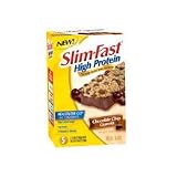 Slim Fast FC20957 High Protein Chocolate Chip Granola - 5 ct.