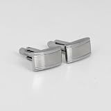 Silver Rectangular fashion cufflinks Y&G Cufflinks C7086