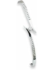 14K White Gold Bangle Bracelet Mounting