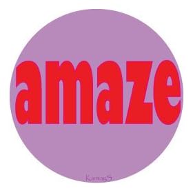 Amaze Ellipse Auto Glass Sticker