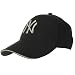 Casquette NY New York Yankees homme baseball (Noir)