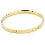 Carolee Lux Sterling Sentiments Gold over Love