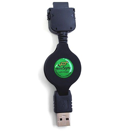 BoxWave miniSync - USB cable - 4 pin USB Type A (M) - 3 ft