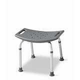 Medline Bath Bench without Back, Gray