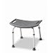 Medline Bath Bench without Back, Gray