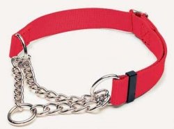 Nylon Check Choke Red 3 4