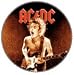 AC/DC - Angus Young - Button / Pin