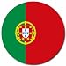 Portugal Flag Round Mouse Pad