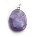 Gemstone Tumbled Stone Pendant HEALING ~ AMETHYST