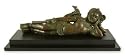 Bronze sculpture, 'Vishnu in a Sea of Milk'