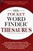 Book Pocket Word Finder Thesaurus: Pocket Word Finder Thesaurus