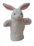 White Rabbit CarPets Hand Puppet