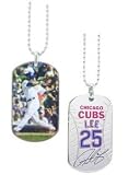 Chicago Cubs Derrek Lee Sport Dog Tagz Necklace (Set of 2)
