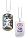 Chicago Cubs Derrek Lee Sport Dog Tagz Necklace (Set of 2)