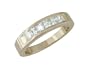 Emmanuelle 14K Gold Princess Cut Diamond Anniversary Band