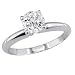 Jewelry : 1/2 ct. Round Diamond Solitaire Ring in 14K White Gold or Yellow Gold
