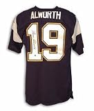 Lance Alworth Autographed San Diego Chargers Navy Blue Throwback Jersey