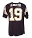 Lance Alworth Autographed San Diego Chargers Navy Blue Throwback Jersey