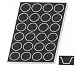 Kitchen & Housewares : Flexipan Muffins 3.6 oz Cap. Top: 3-5/16' Bottom: 1-3/4' x 1-3/8' deep. 24/Sheet (Quantity Discount, 5 or more:89.95)