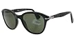 Persol Sunglasses PO 3025/S BLACK 95/31 CAPRI 53MM