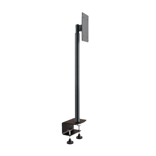 SV29C POS Tischständer, DoppelKlemmfuß, bis 875 mm Schwarz
