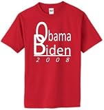 Obama Biden 2008 - on 100% cotton T-Shirt (32 Colors)