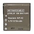 Targus TG-NP40 Lion Rechargeable Battery for Casio NP40 1400 mAh