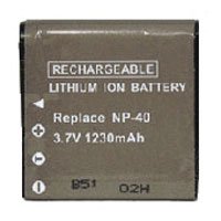Targus TG-NP40 Lion Rechargeable Battery for Casio NP40 1400 mAh